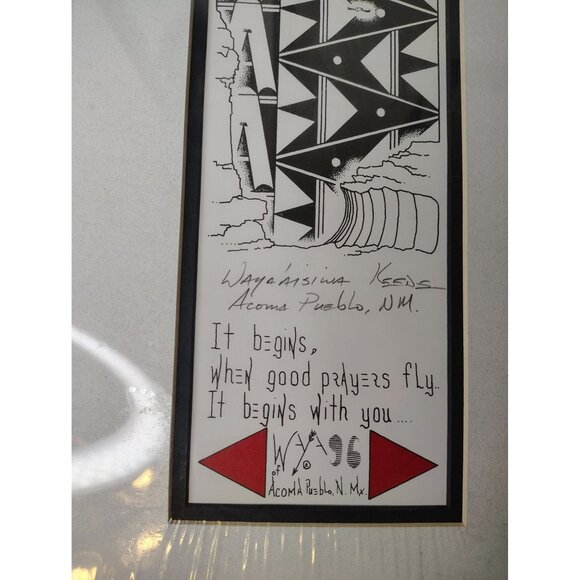 Gary Keene Signed Print, It Begins When Good Prayers Fly It Begins With You Art - Picture 4 of 5